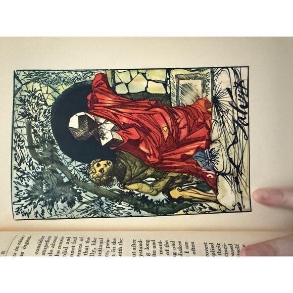 ESSAYS OF MICHEL DE MONTAIGNE, 1947. ILLUSTRATED, HAND SIGNED/NUMBER 590/1000 - Picture 6 of 16